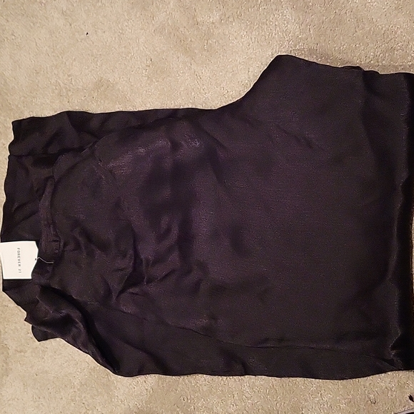 Satin Wide Leg Pants Large NWT - Picture 3 of 5